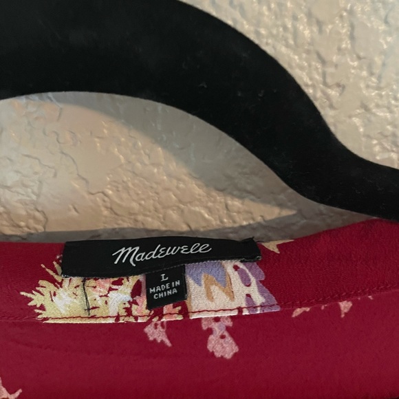 Madewell Novel Shift Dress in Bird Of Paradise Print Size Large - Picture 3 of 8